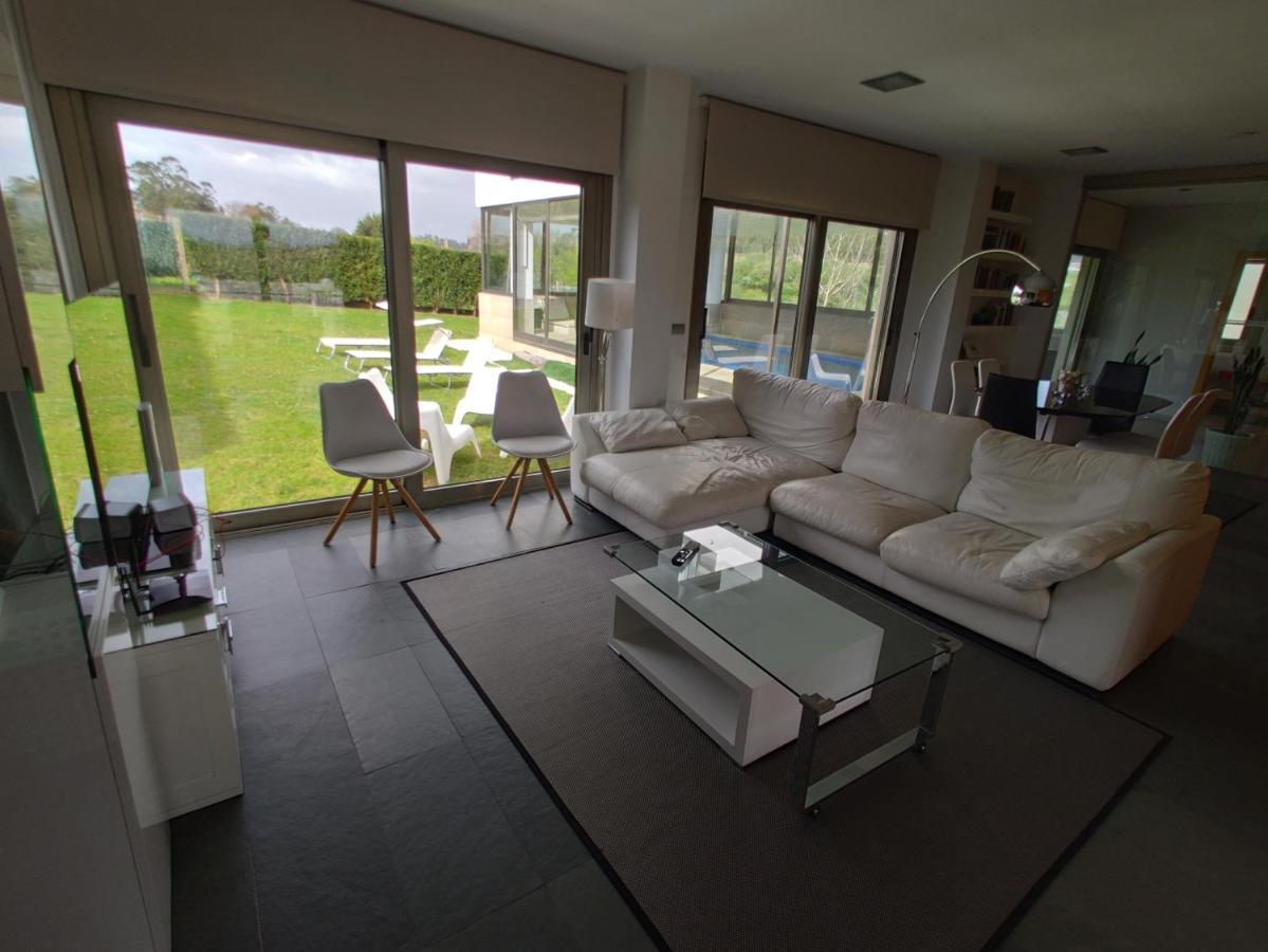 Willa Sanxenxo Casa Rial 47 Con Piscina Climatizada Zewnętrze zdjęcie
